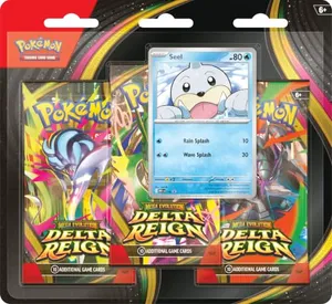 Pokémon TCG: Mega Evolution—Delta Reign Three-Booster Blister