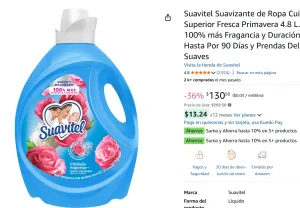 Suavizante de Ropa 4.8 L. 