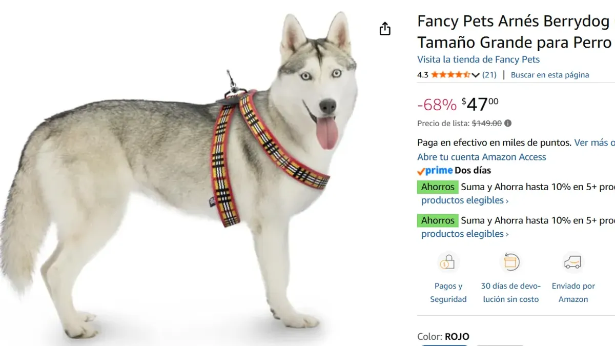 Arnés para Perro