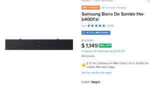 Samsung Barra De Sonido 
