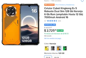 Celular Cubot Kingkong 
