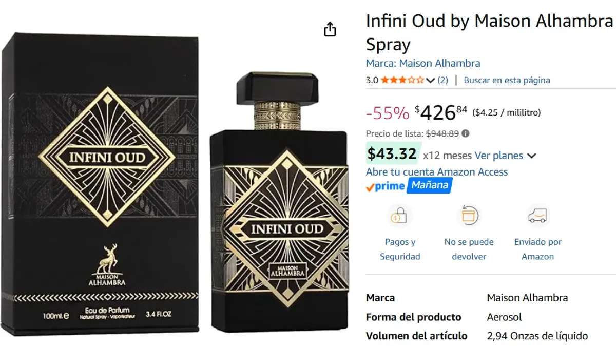 Infini Oud by Maison Alhambra 