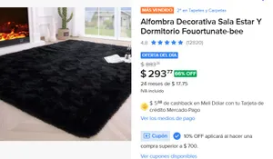 QUE LUZCA LA SALA!!! ALFOMBRA EN OFERTA!!!
