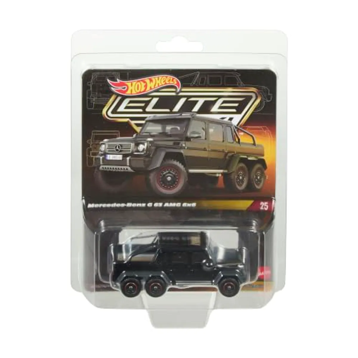 Hot Wheels Die-Cast Premium E64 Collector Mercedes-Benz G63 AMG 6x6 4+