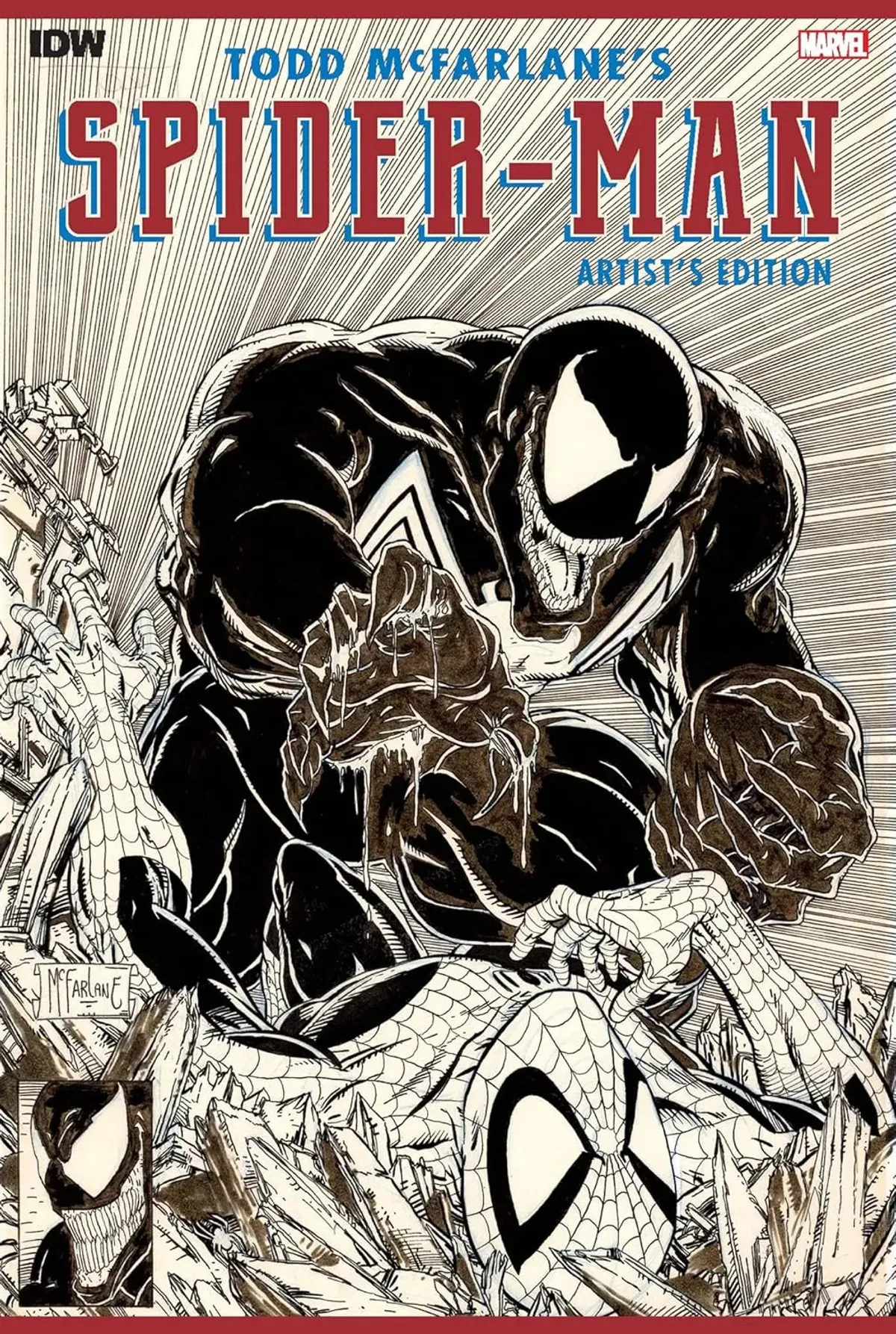 Spider Man Artists Edition de Todd MCfarlane