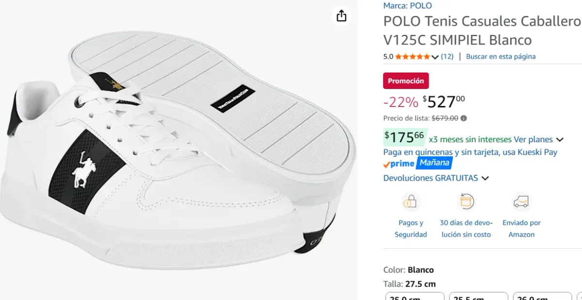 POLO Tenis Caballero 