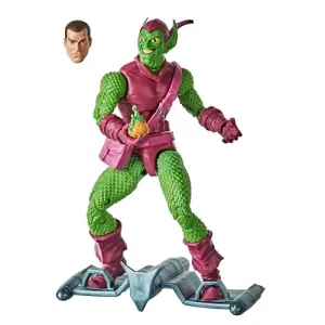 Hasbro Marvel Legends Series Spider-Man - Figura coleccionable del Duende Verde de 15 cm - Colección Retro