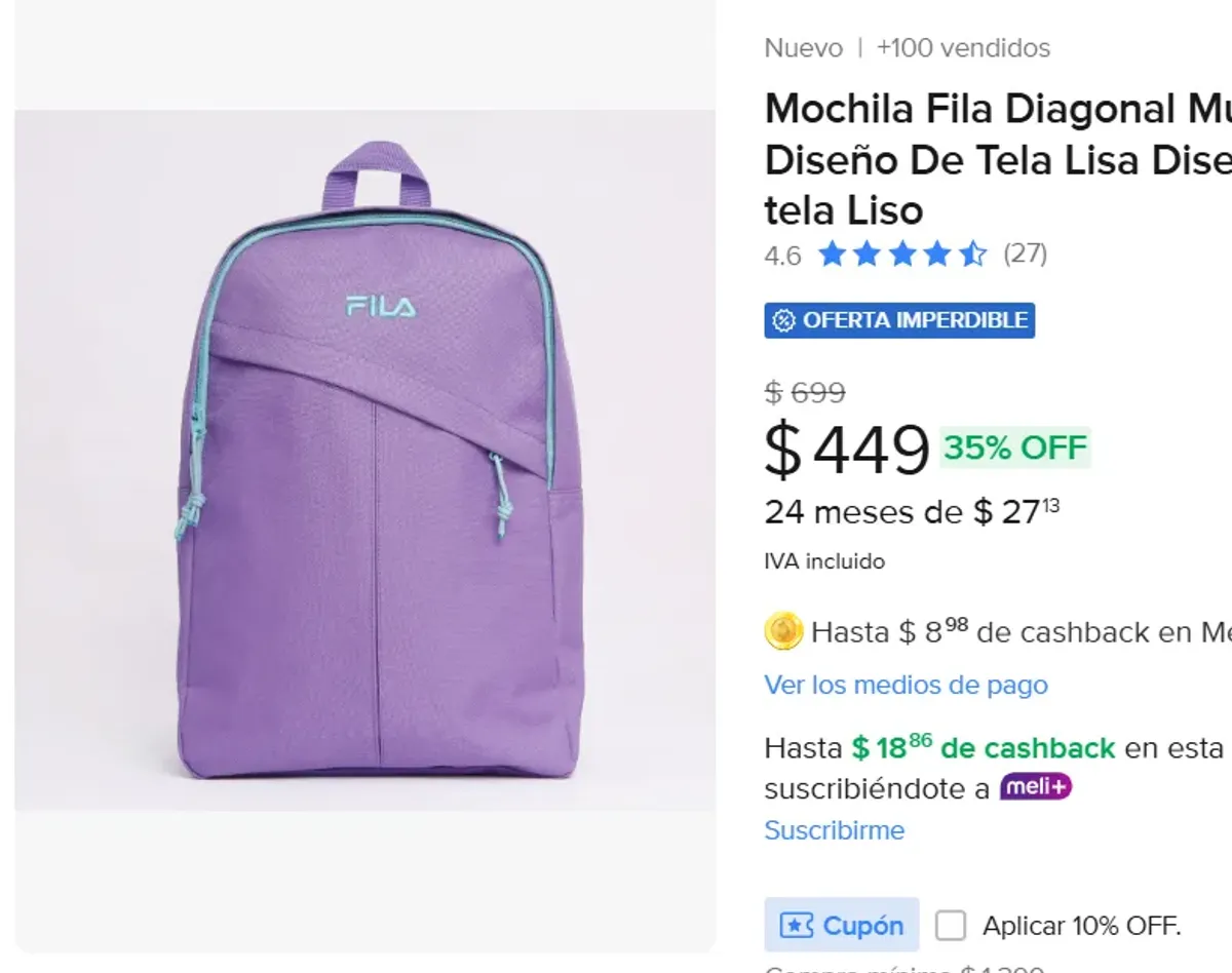 Mochila Fila 