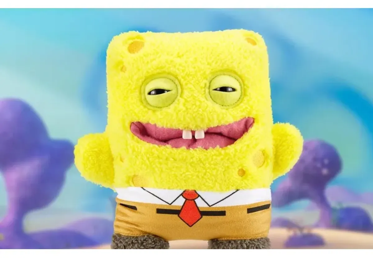 Fuggler - Peluche de Bob Esponja, 23 cm, Bob Esponja