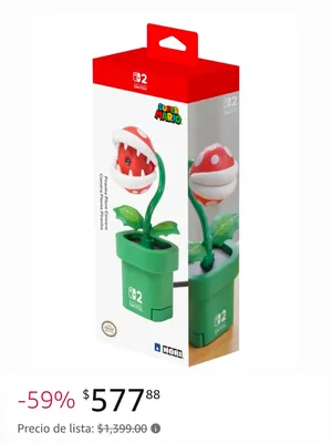 LA CAMARA DE PLANTA PIRAÑA PARA SWITCH 2