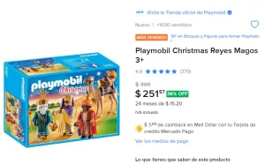 LOS 3 REYES MAGOS DE PLAYMOBIL