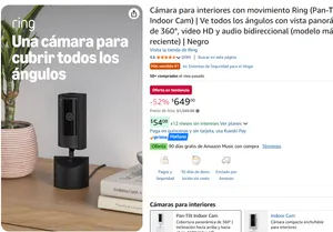 Cámara para interiores 