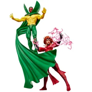 Marvel Figuras de Acción Legends Series Avengers The Crossing Black Visión y Bruja Escarlata