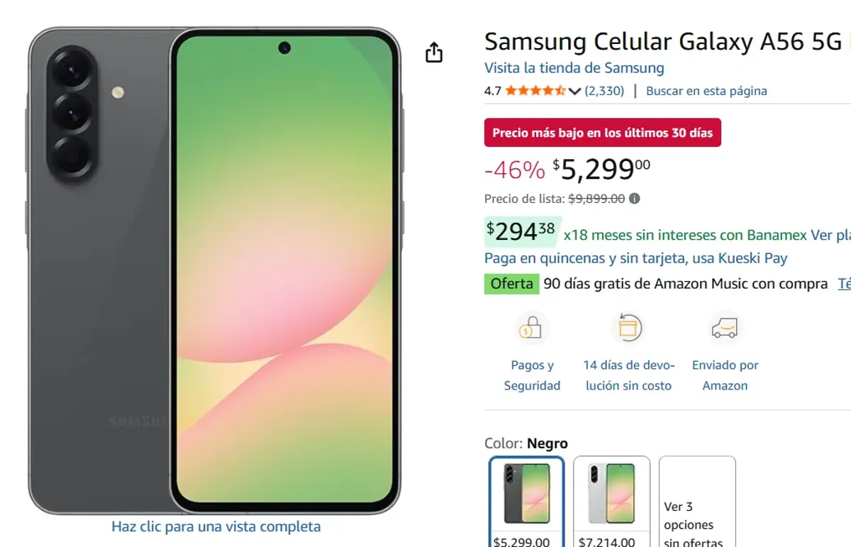 Samsung Celular Galaxy A56 