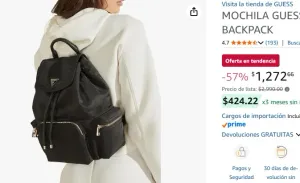 MOCHILA GUESS ECO GEMMA BACKPACK