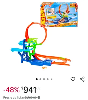 PISTA DE ACROBACIAS HOT WHEELS