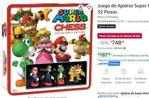 Juego de Ajedrez Super Mario | 32 Piezas