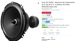 Altavoces de componentes de 2 vías 