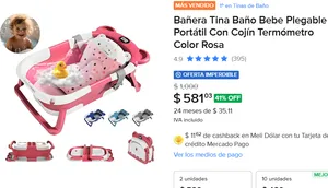 Bañera Plegable Portátil 