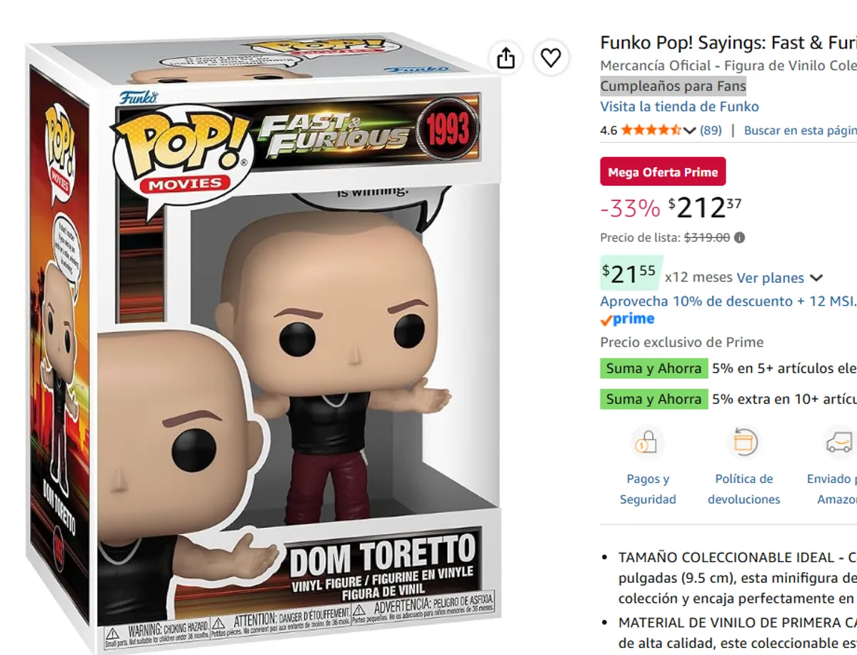FUNKO DE TORETTO