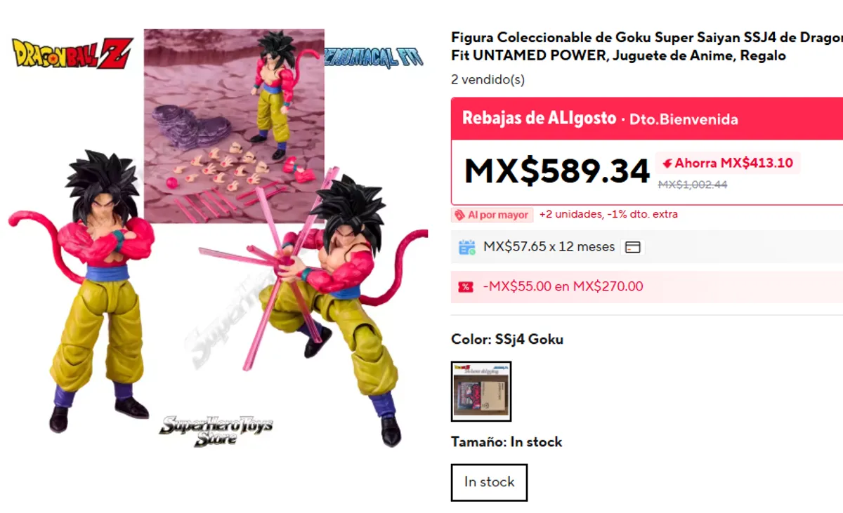 GOKU SSJ4 DEMONIACAL FIT