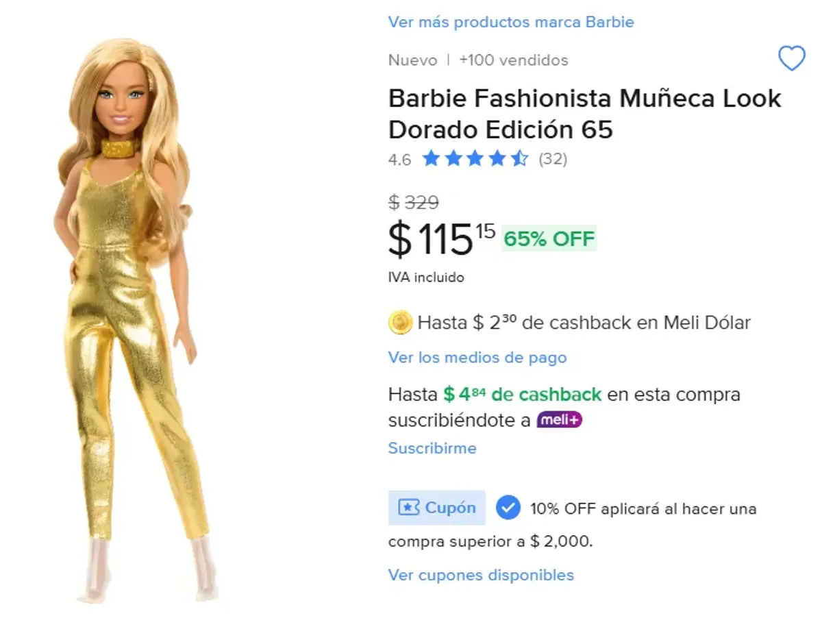 LIQUIDACIÓOOOOON DE BARBIE FASHIONISTA