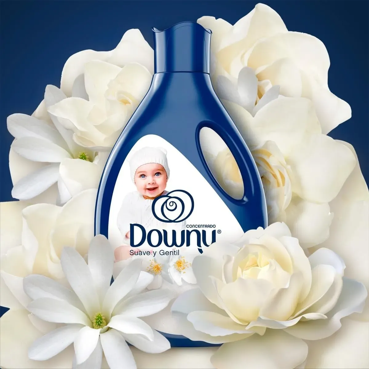 Downy Suavizante Suave y Gentil, aroma suave y delicado, para ropa de bebé, 800ml