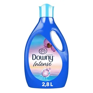 Downy Intense Amanecer Suavizante de Ropa, Aroma con Notas Frescas Florales, 24/7 Oliendo Rico, 2.8L, Perfume Intenso que Rinde el Doble