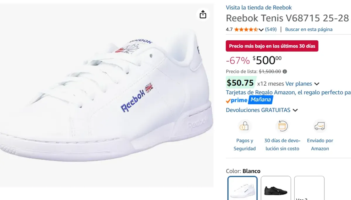 Reebok Tenis 