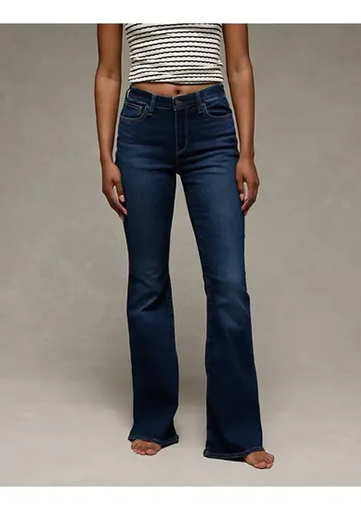 Ae Next Level Super High-waisted Flare Jean