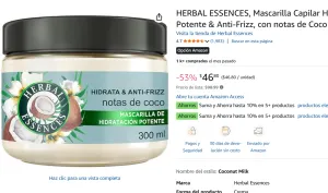 Mascarilla Capilar  300 ml