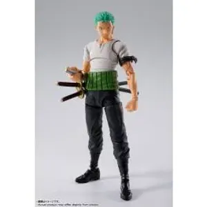 S.H.FIGUARTS: One Piece - Roronoa Zoro (Romance Dawn Ver.) (With Bonus) (2nd Reissue) [Bandai Spirits]