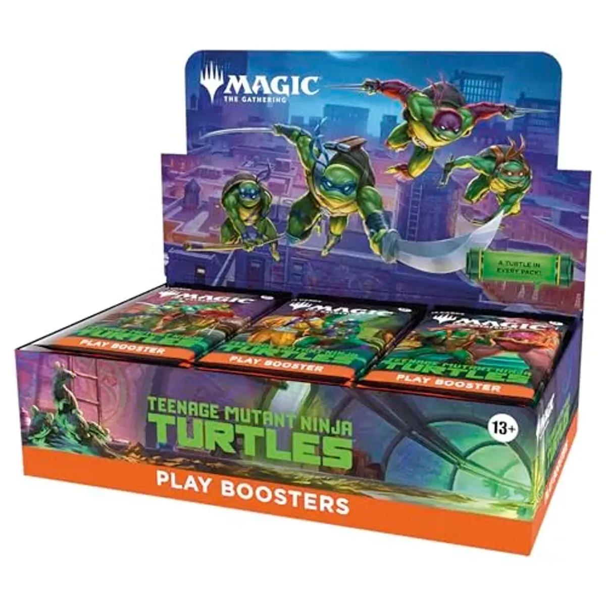 Magic: The Gathering | Teenage Mutant Ninja Turtles Play Booster Display | 30 Paquetes | en inglés