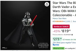 Star Wars The Black Series - Juguete Darth Vader a Escala de 15 cm - Star Wars: OBI-WAN Kenobi - Figura de acción Coleccionable - A Partir de 4 años