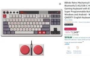 TECLADO RETRO 8 BITDO