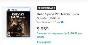 DEAD SPACE REMAKE PS5
