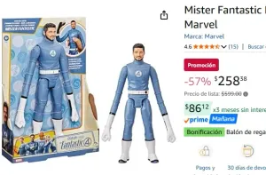 Mister Fantastic Extiende y dobla, de Marvel