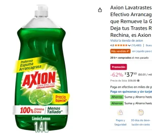 Lavatrastes Líquido Limón 1.4 L. 