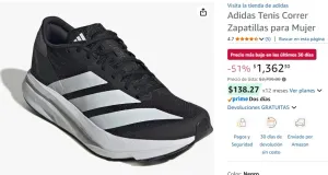 Adidas Tenis Correr Zapatillas para Mujer