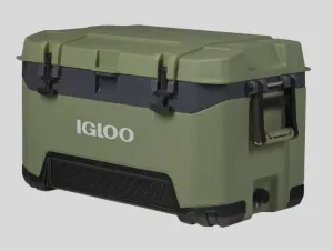 IGLOO BMX - Enfriador de 72 Cuartos con tecnología Cool Riser, Regla de Pescado y Puntos de Amarre