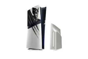 Cubierta de consola PlayStation 5 Pro Edición Limitada Adamantium - Marvel’s Wolverine