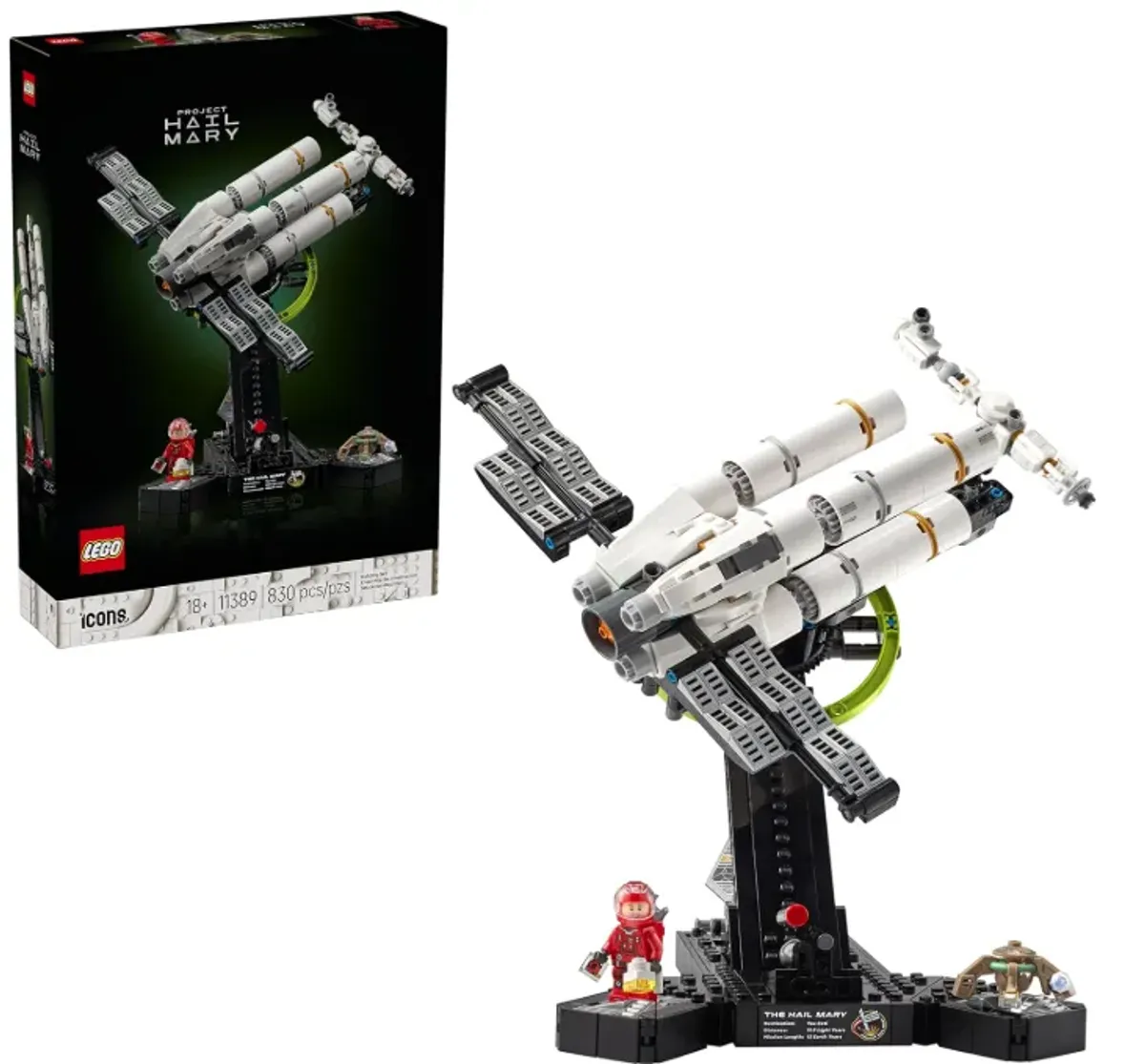 NUEVO SET LEGO ICONS DE HAIL MARY