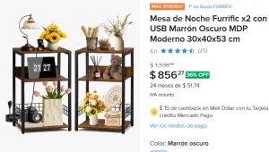 2 Mesa de Noche 