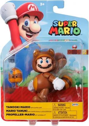 POCAS PIEZAS MARIO TANOOKI DE JAKKS PACIFIC