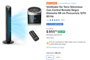Ventilador De Torre 