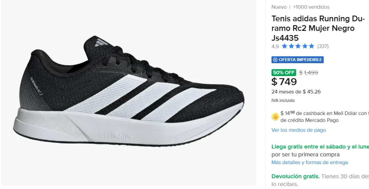 Tenis adidas Running 