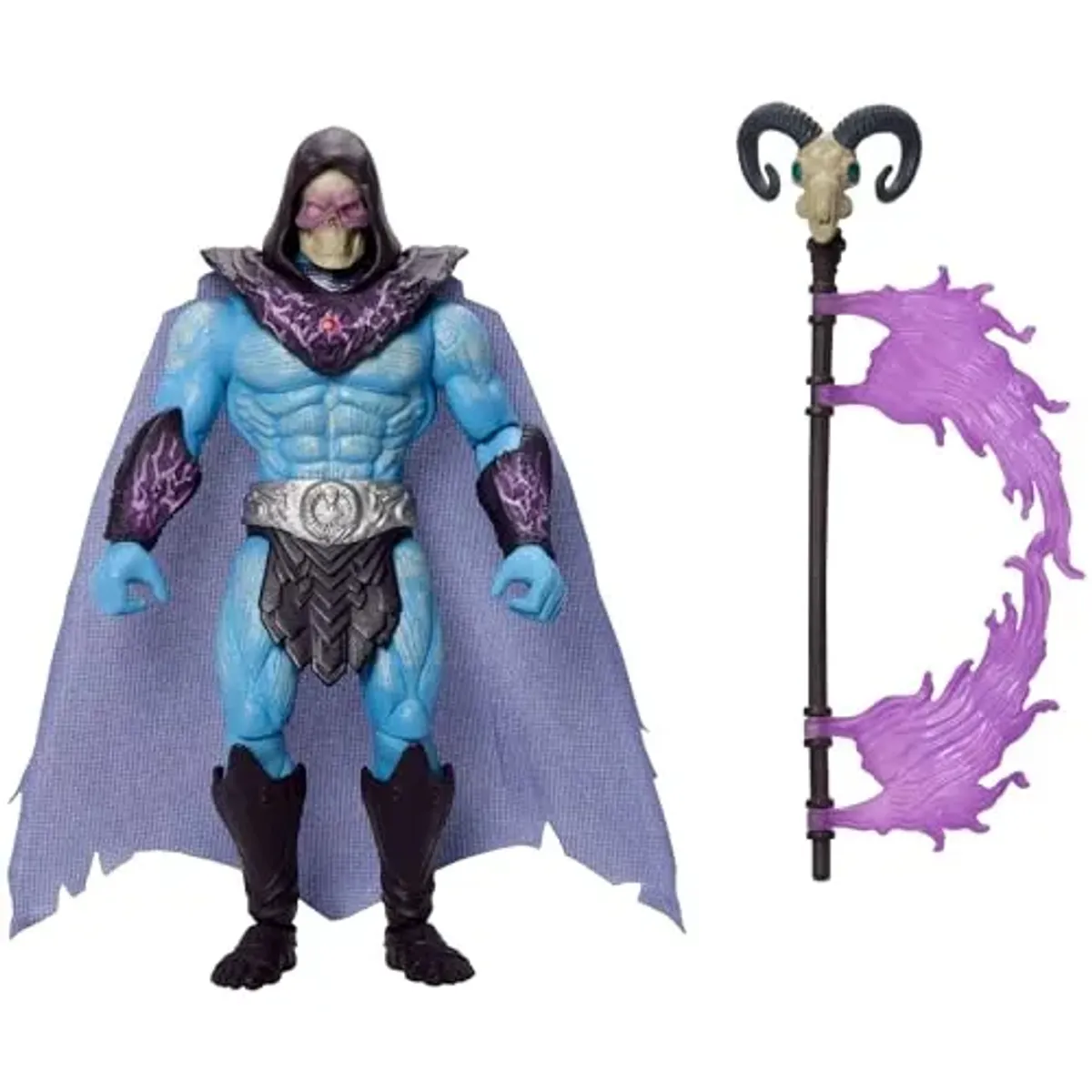 Masters of The Universe, Figura De Acción Skeletor, Película 2026, Bastón Havoc, Movimiento Twist & Release, 14 Cm, Mattel, para Niños De 6 Años En Adelante