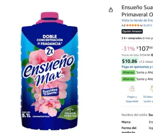 Suavizante de Telas 5.1L