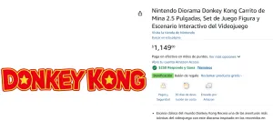 DIORAMA JAKKS PACIFIC DE DONKEY KONG LISTADO EN AMAZON