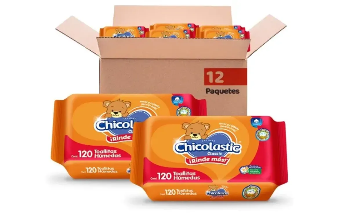 Chicolastic Classic, Toallas Húmedas para Bebé, 1440 Toallas